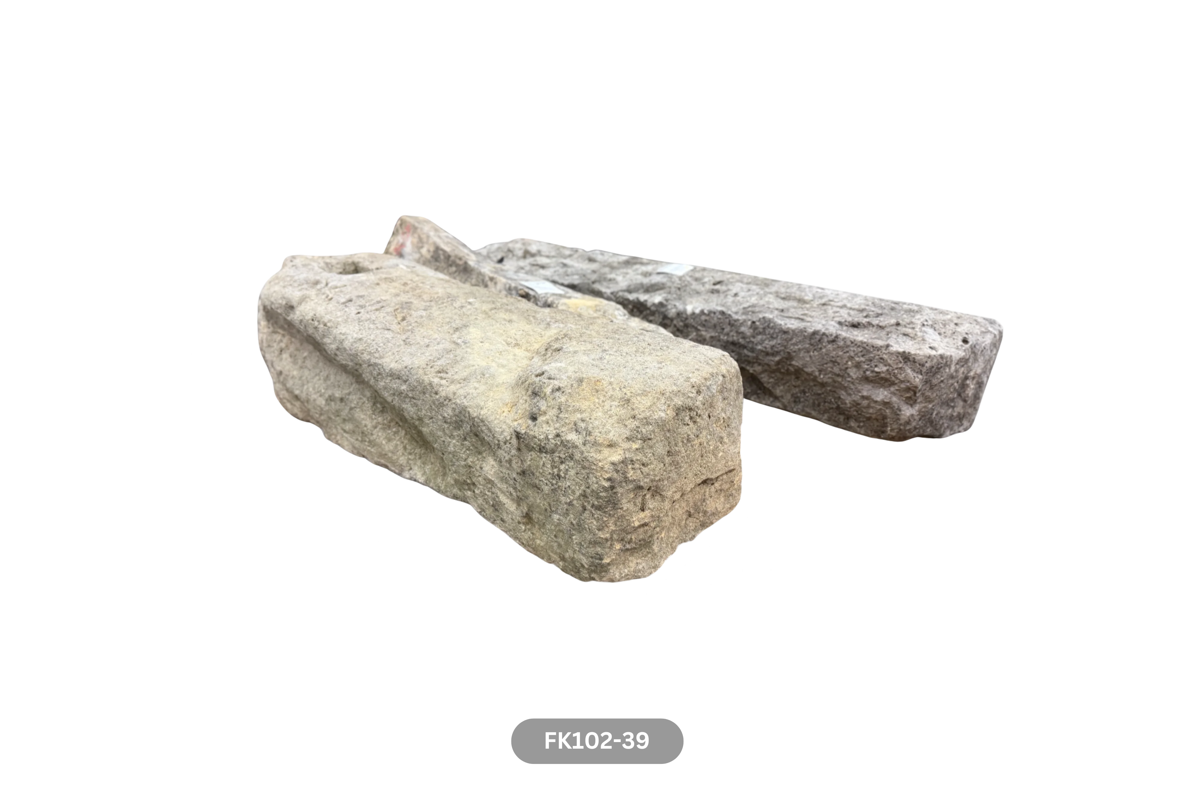 French Antique Limestone Mile Marker - Image 6